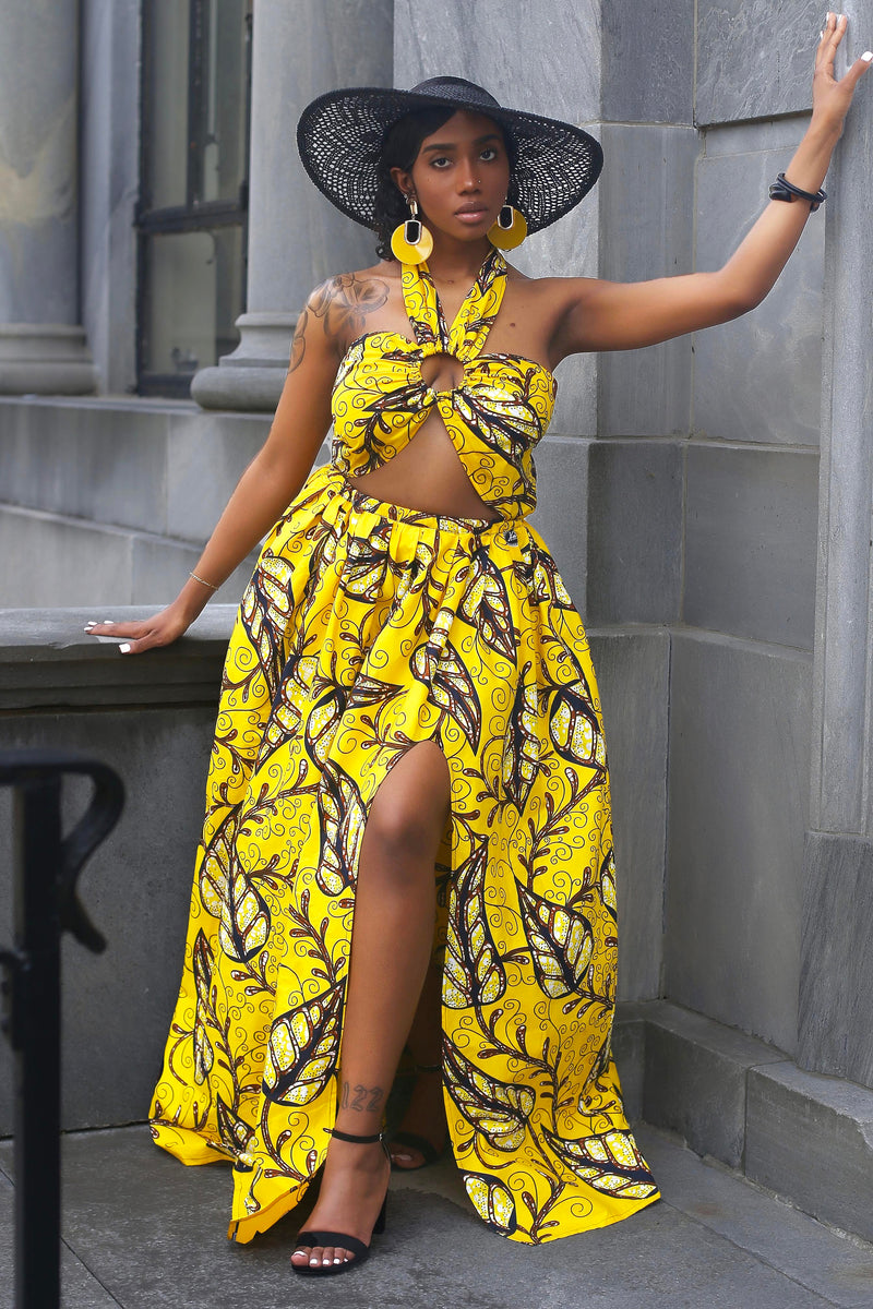 African Print Nikki Dress