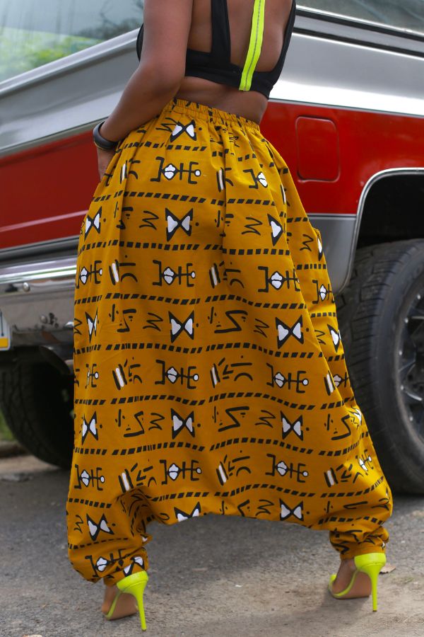 African Print Mourouba (Woro) Pants-Baggy