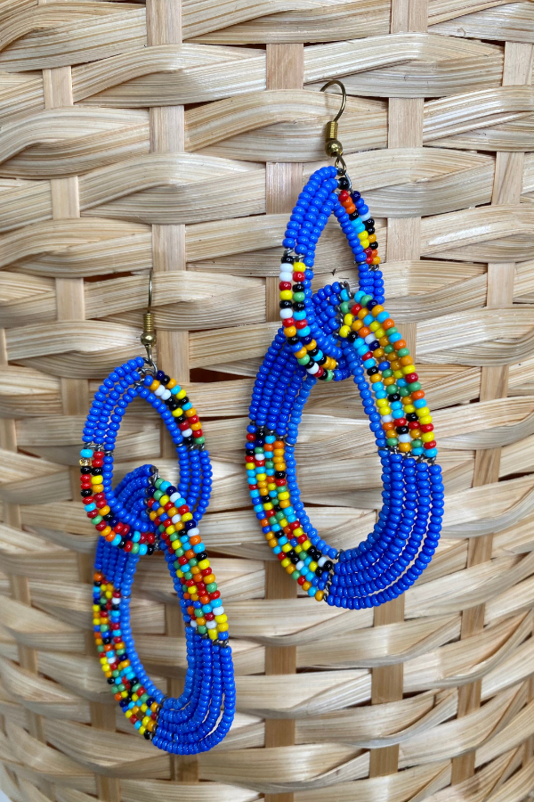 Odun (Blue) Earrings
