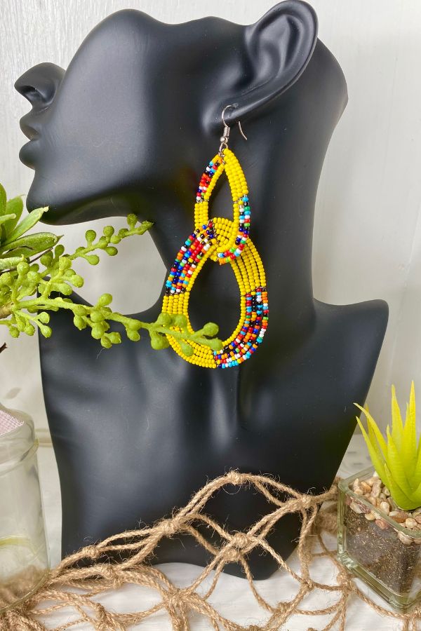 Odun (Yellow) Earrings