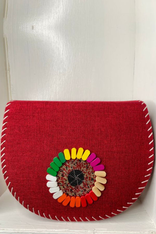 Laeticia (Red) Purse