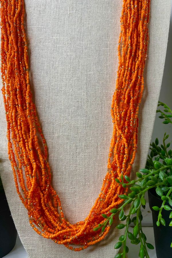 Adora (Orange) Necklace