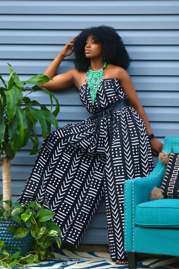 African Print Sheena Jumpsuit