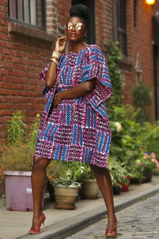 African Print Fullani (wavy) Dress