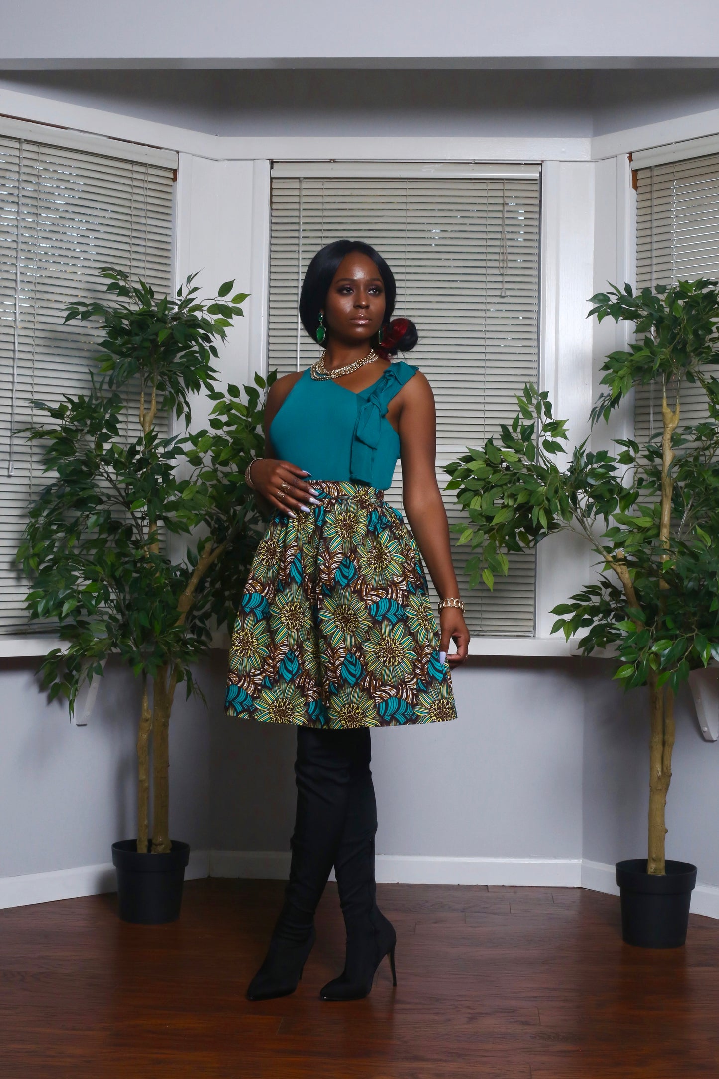 African Print Chouchou (B&B) Skirt