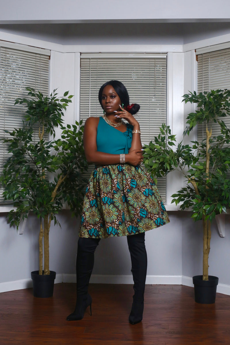 African Print Chouchou (B&B) Skirt