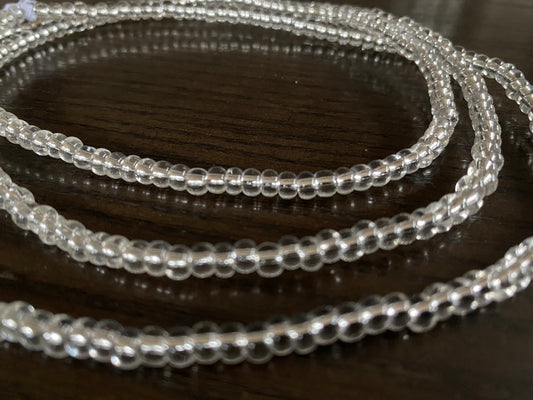 Manu (clear) waist beads