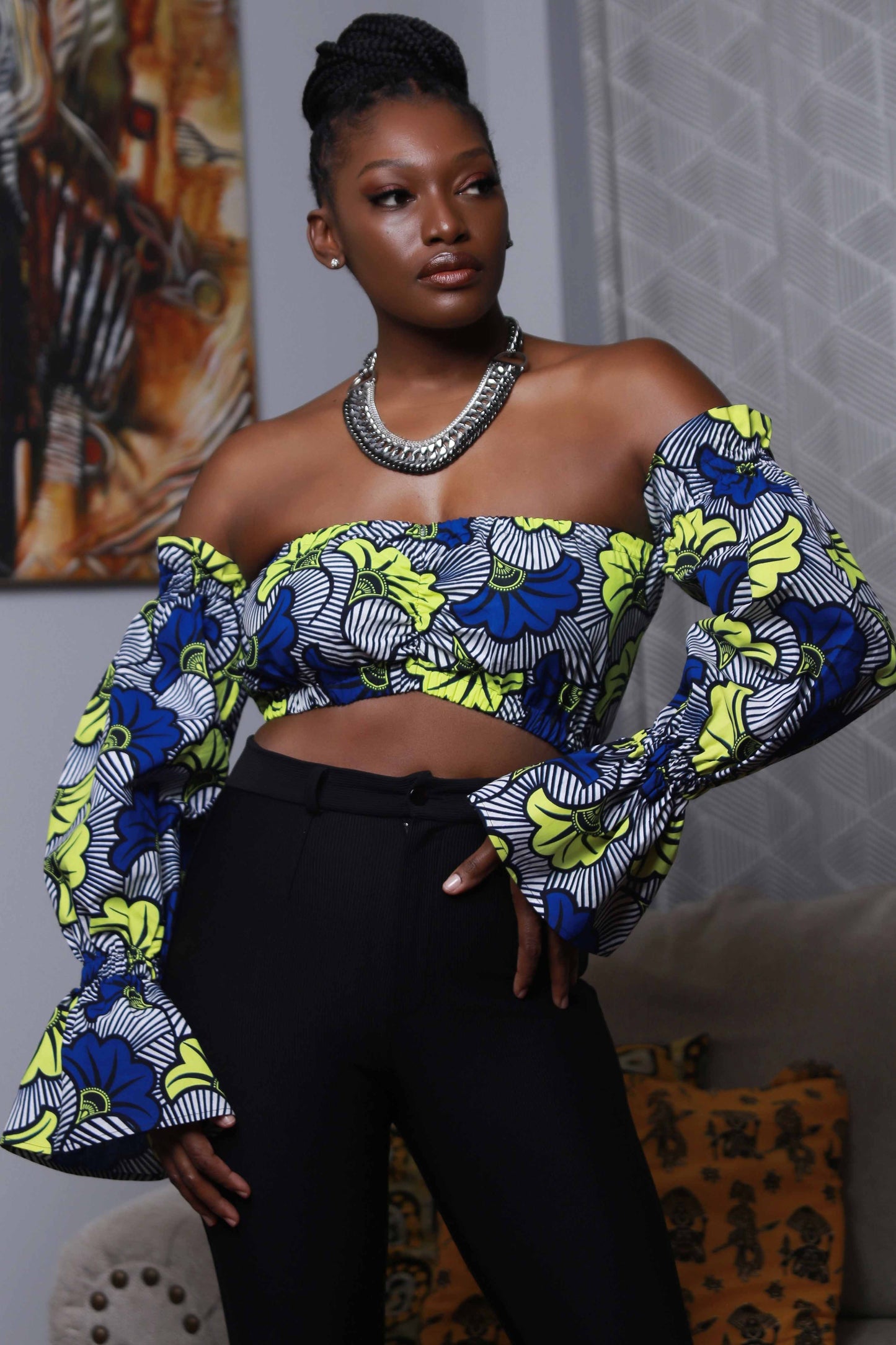 African Print Ayo (GB) Top