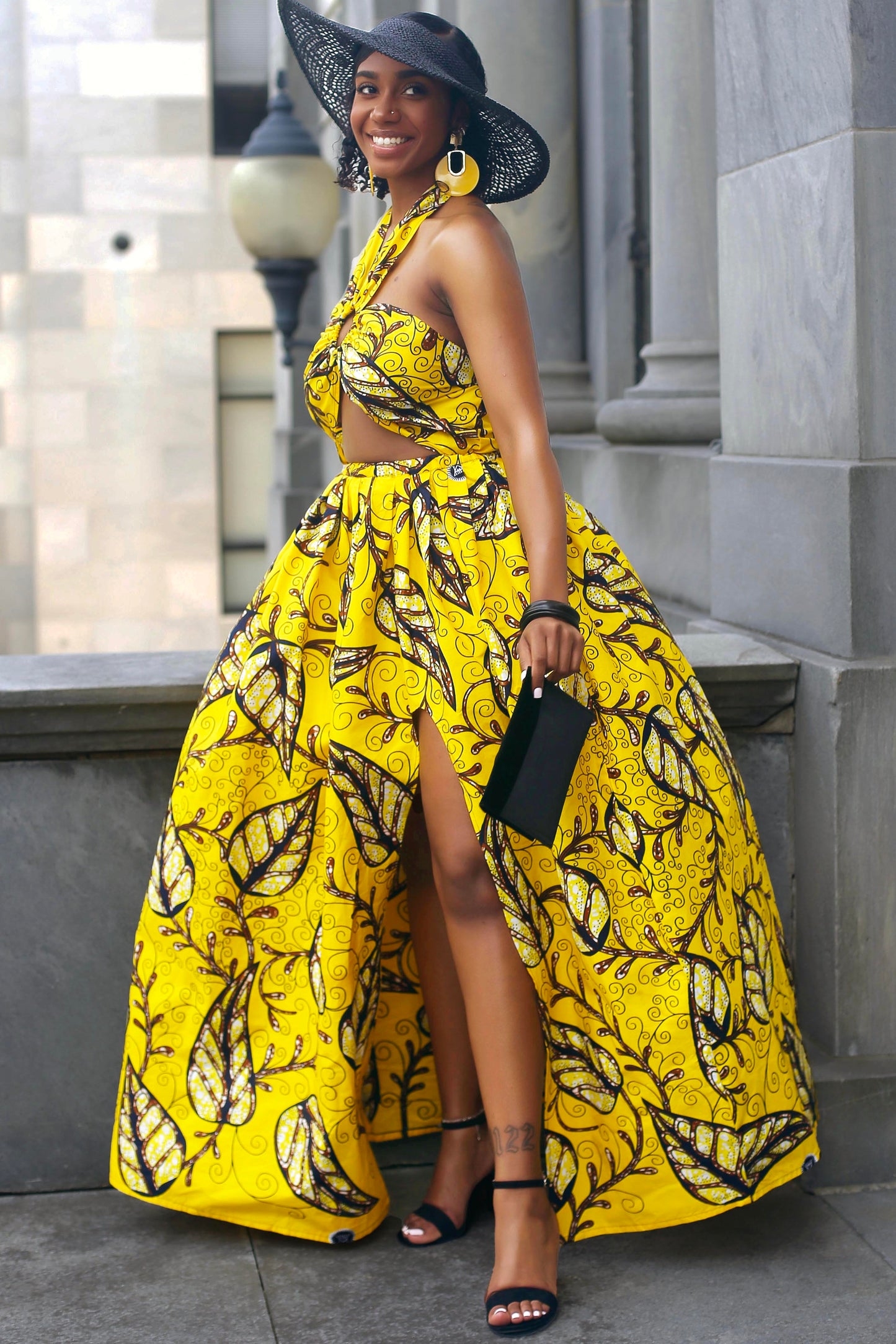 African Print Nikki Dress