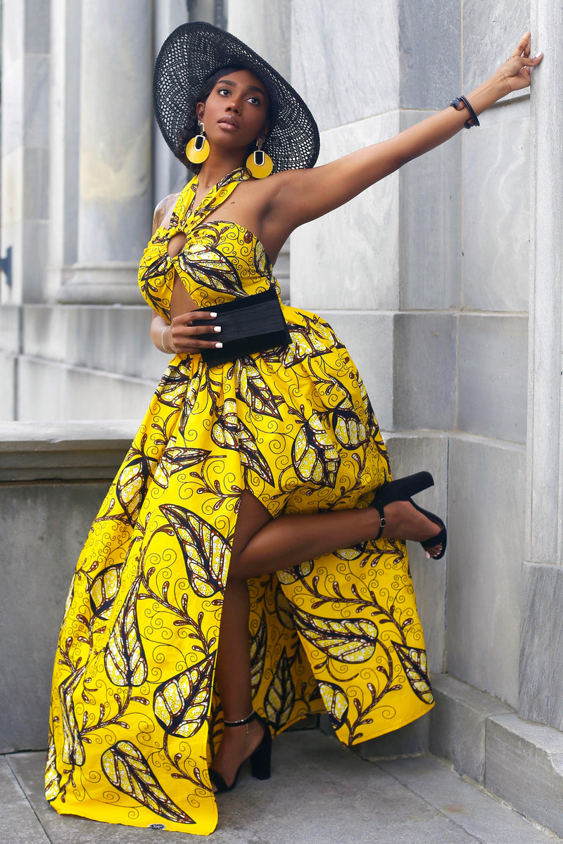 African Print Nikki Dress