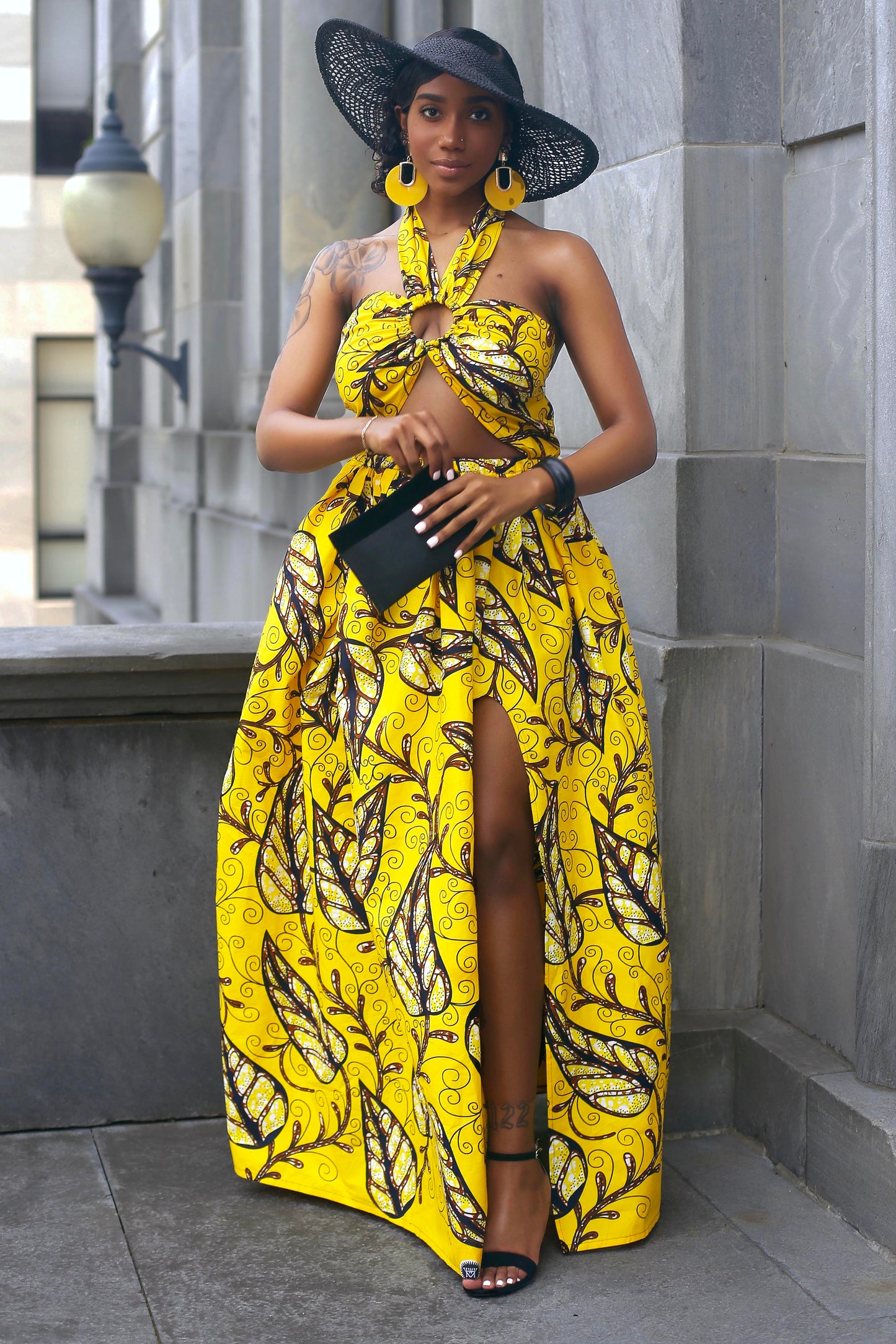 African Print Nikki Dress