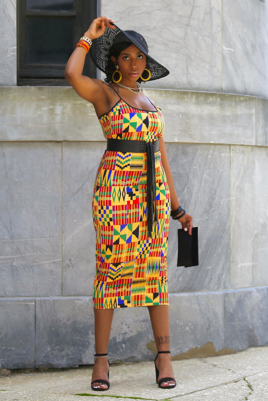 Joelle (Kente) Dress