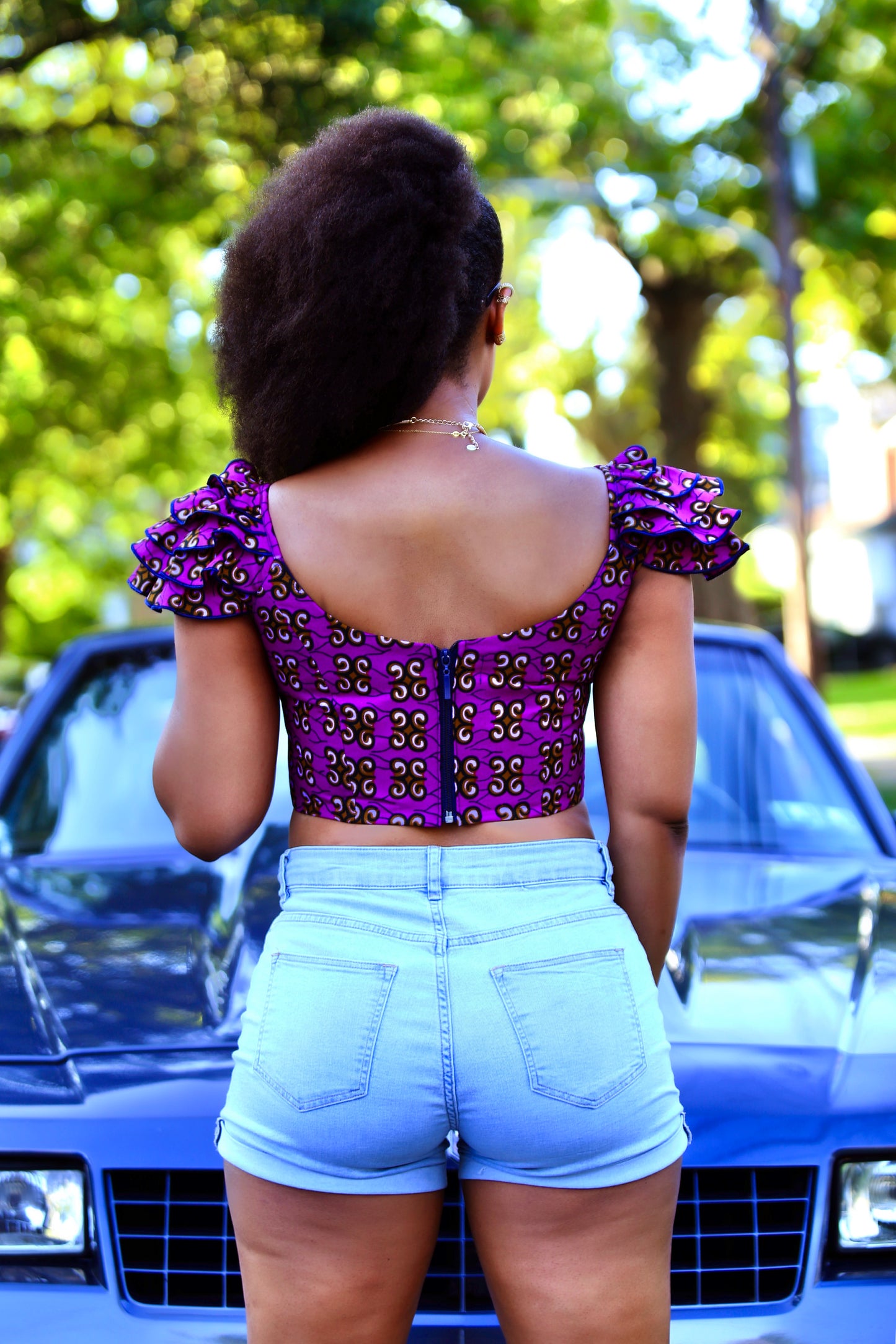 African Print Jana Top