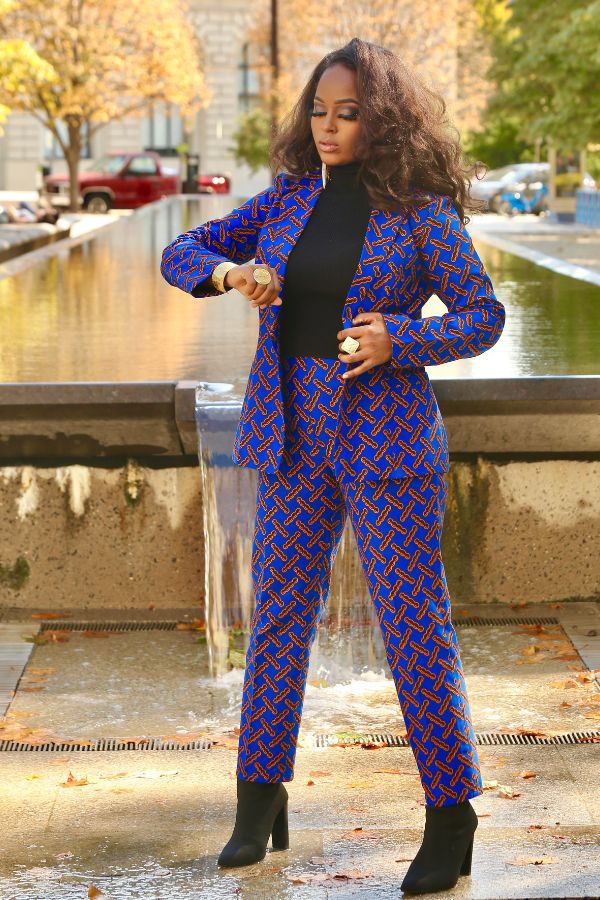 African Print Nour Suit Set