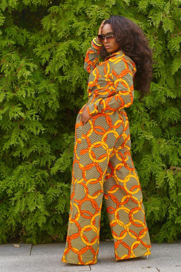 African Print Corryn Matching Set