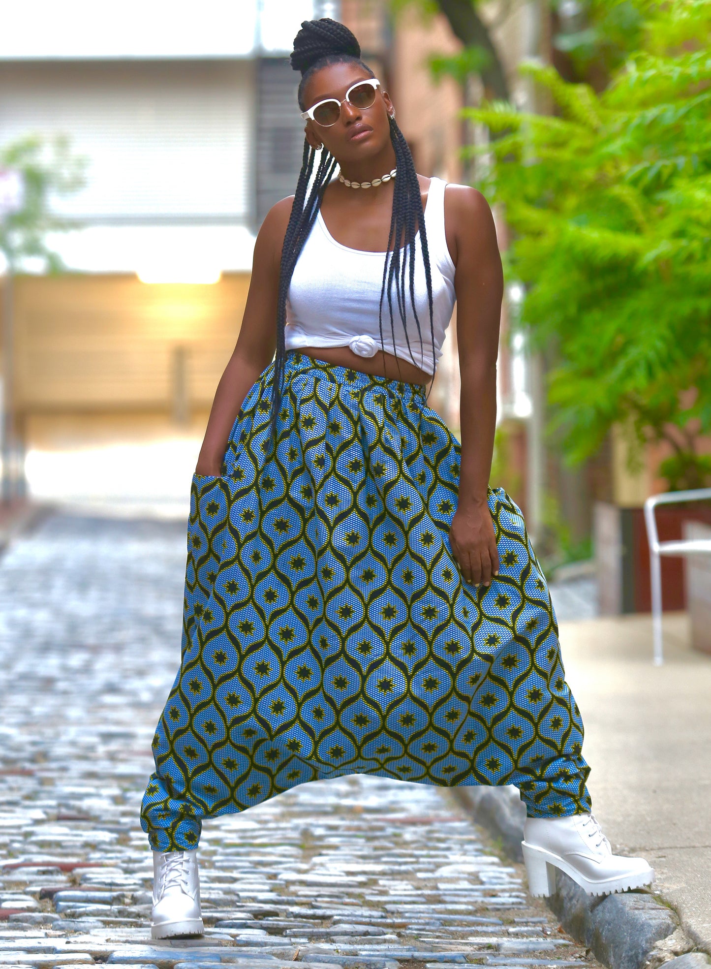 AFRICAN PRINT MOUROUBA (CHILL) PANTS - Baggy