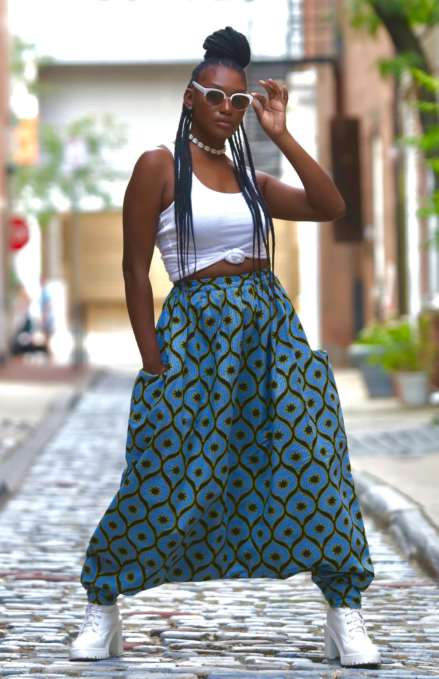 AFRICAN PRINT MOUROUBA (CHILL) PANTS - Baggy