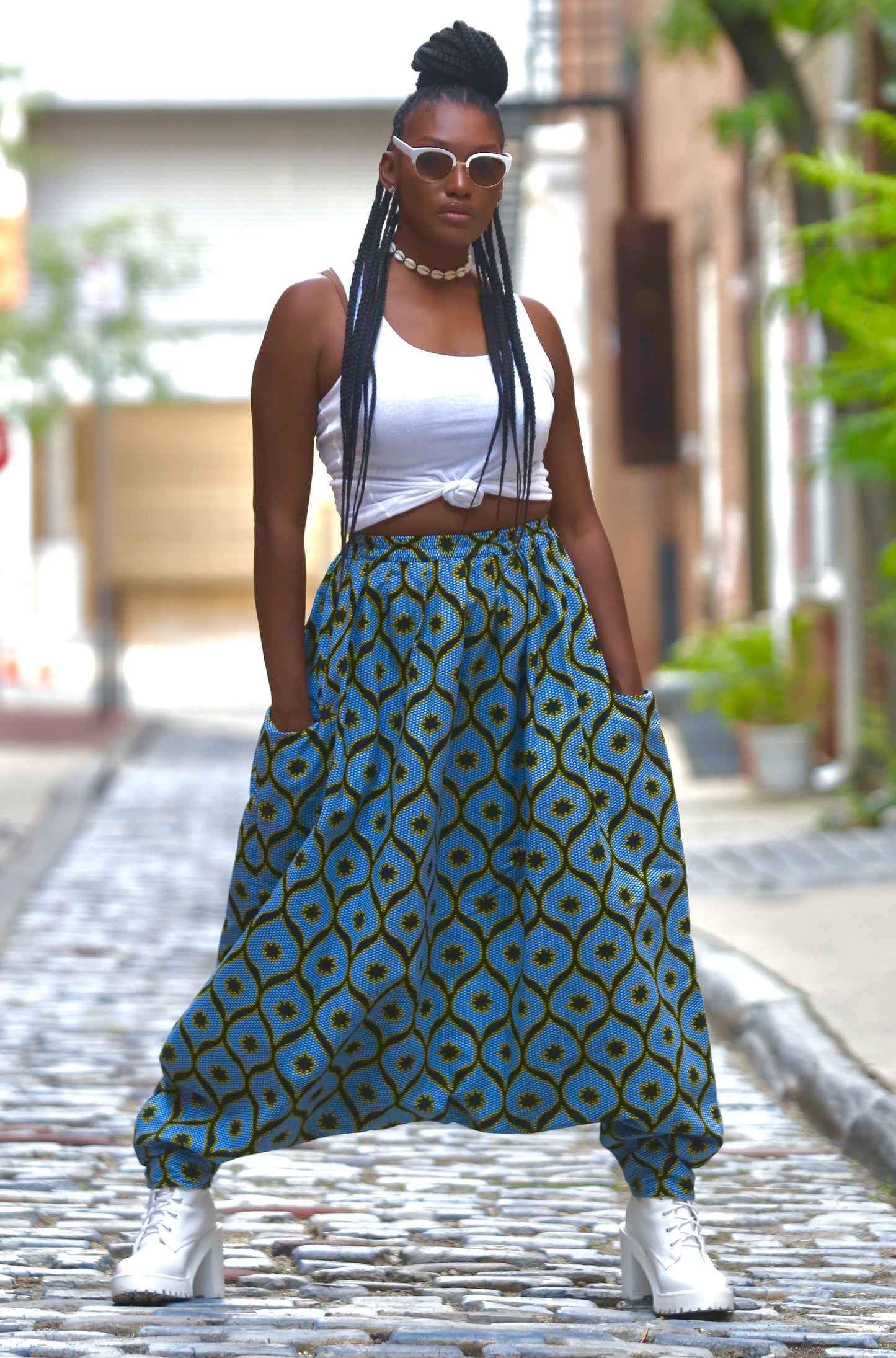 AFRICAN PRINT MOUROUBA (CHILL) PANTS - Baggy