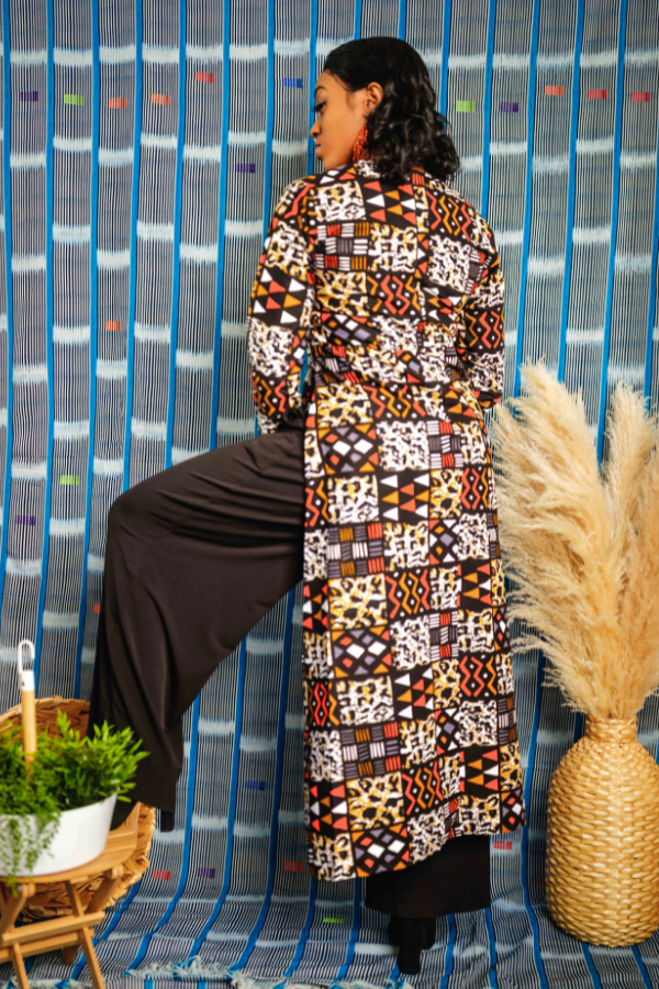 African Print Mino (Okpo) Tunic