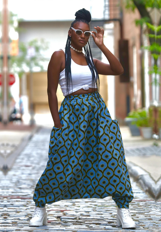 AFRICAN PRINT MOUROUBA (CHILL) PANTS - Baggy