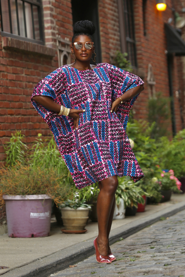 African Print Fullani (wavy) Dress