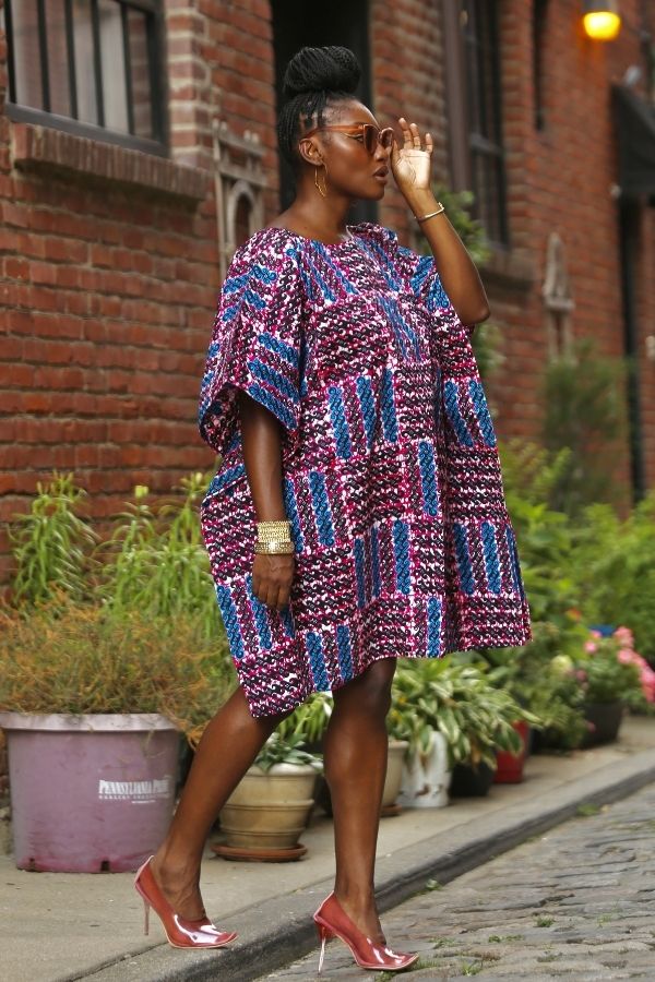 African Print Fullani (wavy) Dress